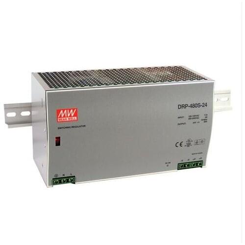 Meanwell power supply DRP-480S- 24V48V 480W Single Output DIN RAIL with PFC Function