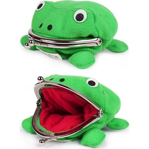 Anime Hokage Narutos Itachi Frog Wallet Coin Purses Plush Manga Cosplay Mini Purse Bag Accessories Kawaii Kids Birthday Toy Gift