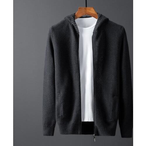 Luyaoskyen Men's Cardigans With A Hood