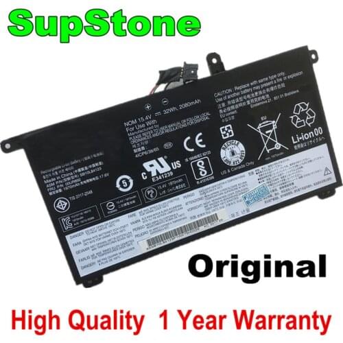 SupStone Genuine 00UR891 00UR892 01AV493 Internal Battery For Lenovo ThinkPad T570 P51S SB10L84121 SB10L84122 SB10L84123 00UR890