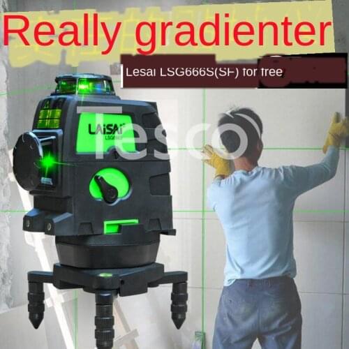 Flat Instrument Glistening Green 12-Wire Gradienter Lyocell Line Laser Blue Strong Light