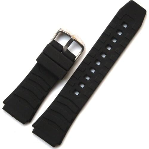 Rubber strap for Casio PRG-80 PRW-1000 PRW-1100 PAG-80 multi-series available watch accessories
