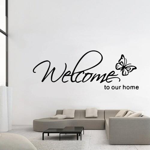 Family Artistic sentence citation Vinyl Wallpaper Roll Furniture Decorative Nursery Room Decor Decoration Accessories