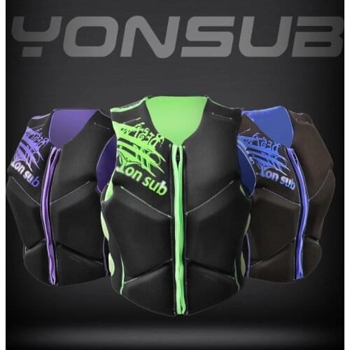 Neoprene Life Jacket Adult Fishing Life vest Motorboating Surfing Drifting Buoyancy Life Jackets