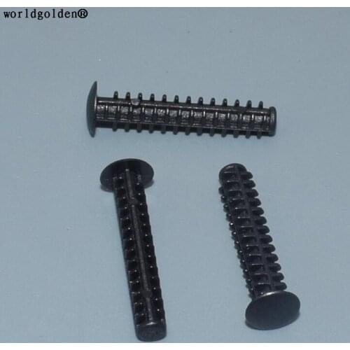 Worldgolden 100pcs auto clips Nylon Black Retainer 468809,468833