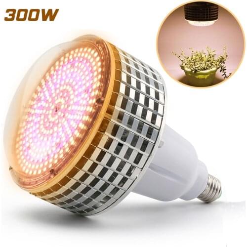 300W 150W 100W E27 Full Spectrum Led Grow Lights For Hydroponics Cultivation Flowers Medical Indoor Plants Grow Tent Lighting