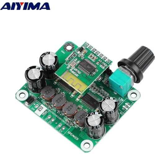 AIYIMA TPA3110 PBTL Digital Power Amplifier Audio 30Wx2 Bluetooth-compatible Amplifier Home Theater Resonance Vibration Speaker