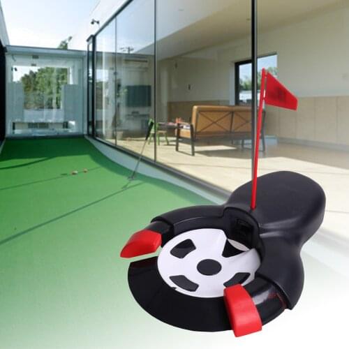 Automatic Return Golf Ball Trainer Indoor Putting Cup Practice Training Device Outdoor Sports Teaching Accessories