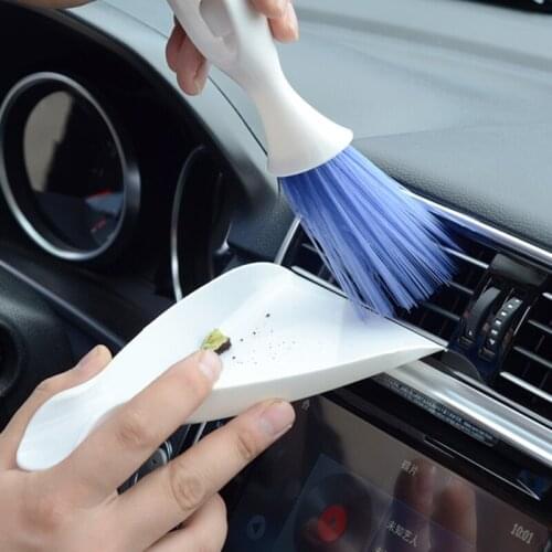Car air conditioning dust cleaning brush accessories for Land Rover Range Rover Volvo S40 S60 S80 XC60 XC90 V40 V60 C30 XC70 V70