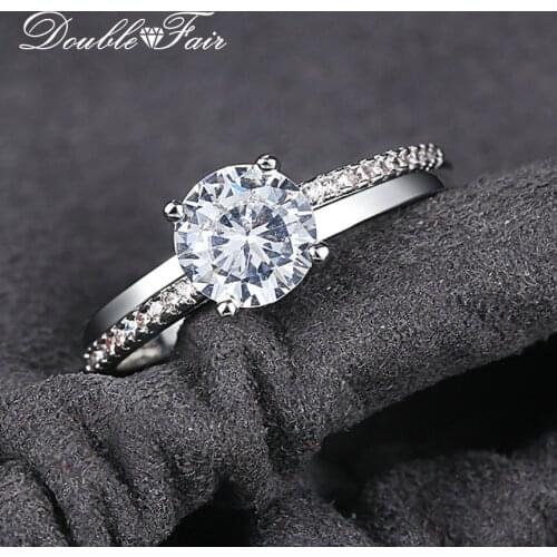 Black Gold Color Wedding & Engagement Ring Made With AAA+ Cubic Zirconia Jewelry As Chirstmas Gift DFR486