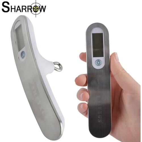 110lbs Archery Bow Scale Digital Dynamometer Multifunctional Portable Weighing Device Measuring Peak Instrument Test Tool