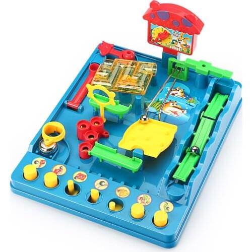 Intellectual Desktop Game Ball Adventure Puzzle Child Adult Education Toys Water Park Fun and Maze Toy for Children Gifts