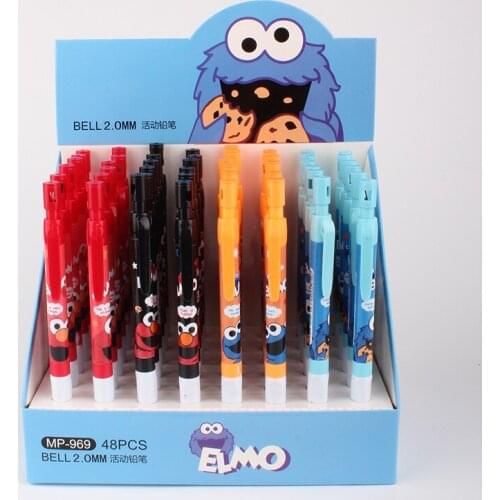 48 pcs/lot 2.0mm Kawaii Animal Mechanical Pencil Creative Automatic Pen stationery gift School Office writing Supplies
