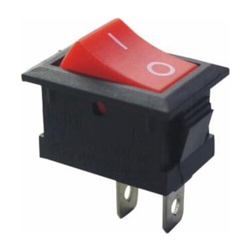 KCD1 2PIN Boat Rocker Switch ON-OFF Plastic Micro Switch Position 3A/250V Mini Switch