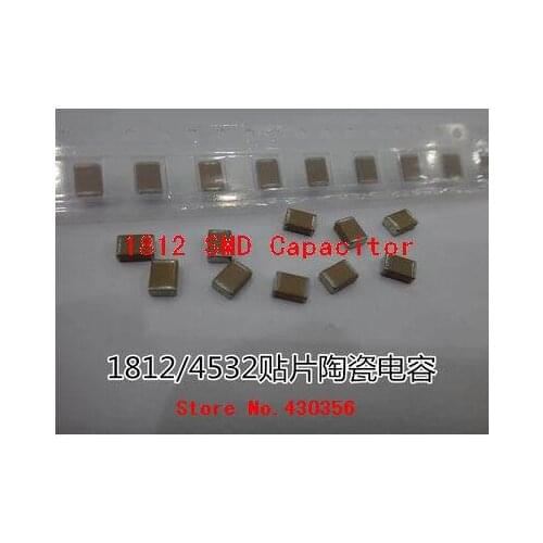 20PCS smd capacitor 1812 224K 0.22UF 100V Free Shipping