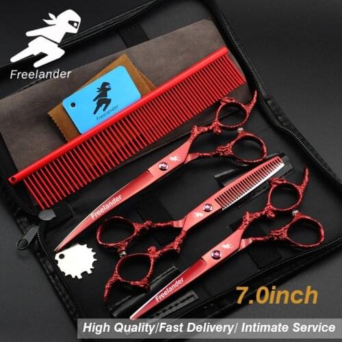 Professional Barber Cutting Thinning Scissors Styling Tool Hairdressing Shears Colorful Stainless Steel Salon 6 Inch Hot Sale