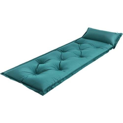 Outdoor Self-Inflating Camping Mat Moisture-Proof Pad PVC Inflatable Splicing Cushion Tent Mat Fold-Able Tent