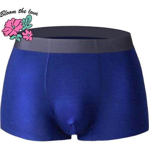 [Bloom the love] Brand New Boxer Men Underwear Mens Boxers Modal Panties Cuecas Masculina Man Underpant Boxershorts Size L-3XL
