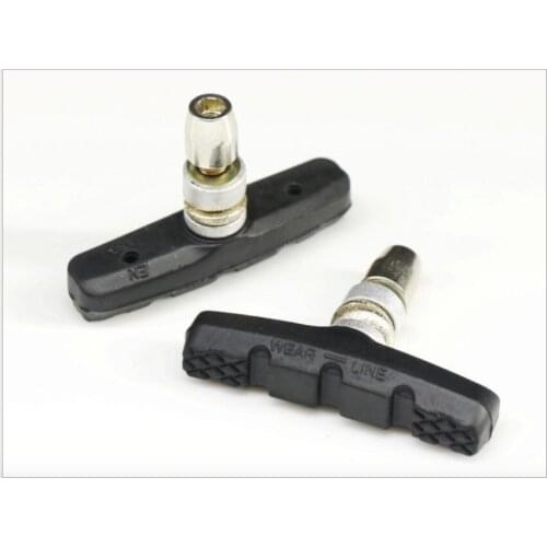 Bicycle brake pads Silent wear-resistant V brake blocks Universal brake pads Mountain bike brake rubber accessories