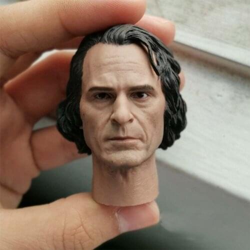 1/6 figure doll accessories Joaquin Phoenix Arthur Fleck 2019 JOKER head sculpt for 12" Action figure doll,Not included other