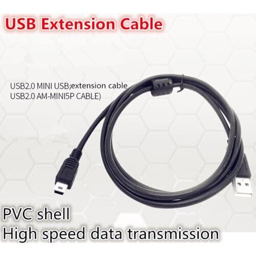 20pcs Mini USB 2.0 Cable 5Pin USB Data Sync Cable Charging Cord Line for Camera Car DVR GPS MP3 MP4 Camera HDD Smart TV