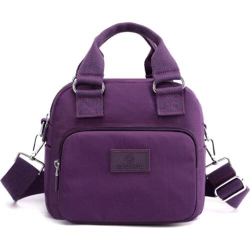 2021 New Fashion Messenger Bag Women Shoulder Bag Nylon Handbag Large Capacity Small Fresh Womens Tote Shopping Bag