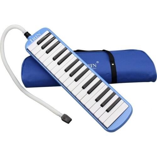 IRIN 32 Piano Keys Portable Melodica Musical Instrument for Music Lovers Beginners Gift with Carrying Bag