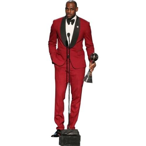 Classy Wedding Tuxedos Mens Suits Slim Fit Bridegroom Tuxedos For Men Two Pieces Groomsmen Attire Groom Outfit (Jacket+Pant)