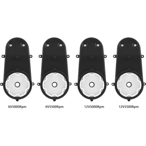 RS380 Gear Box Electric Motor Steering Wheel Gearbox for Children Car Kids Toy Slides Furniture Casters Hardware Tool