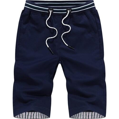 2019 Summer Mens Shorts 100% Cotton Fashion Casual Shorts Mens Summer Jogging Sports Shorts Mens Street Shorts Home Shorts