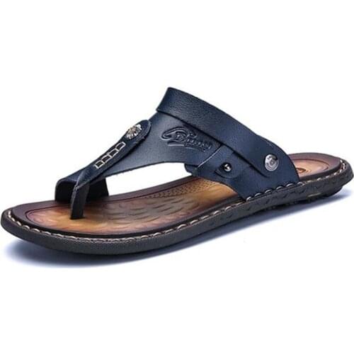 Mens Summer Sandals Beach Slippers Casual Shoes Flip-flops Open Toe