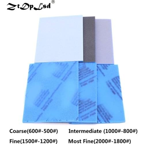 ZtDpLsd 1Pcs 500 to 2000 Grit Wet/Dry Sponge Sandpaper Sliding Mark Polishing Plastic Shell Elastic Grinding Block Polish Tools