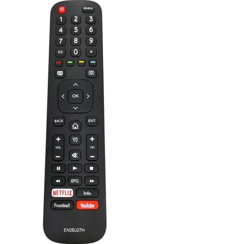 New Original EN2BJ27H For Hisense LCD TV Remote Control Netflix Football Youtube Fernbedienung