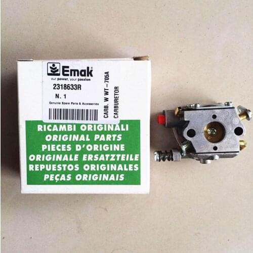 Genuine Walbro carburetor CARB WT-705A for EFCO OLEO-MAC EMAK 932C Chainsaws brush cutters Carburettor no choke # 2318633R