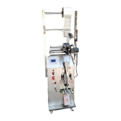 Cheapest price back side seal small volume water filler packing machine with lot number coder