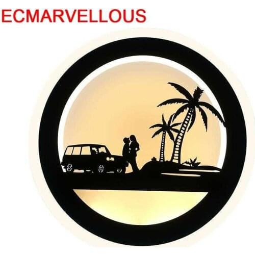 Lampen Modern Lampara De Pared Sconce Bathroom Aplik Lamba LED Wandlamp Bedroom Light Applique Murale Luminaire Wall Lamp