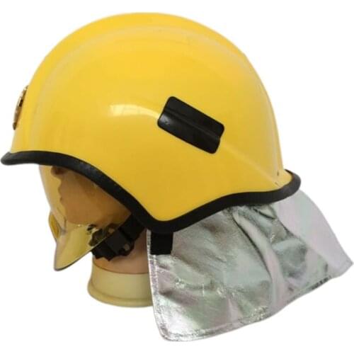 Rescue Helmet Firefighter Helmt Protective Safety Cap Fire Hat for Earthquake, fire, disaster relief