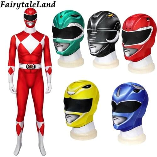 Super Sentai Kyoryu Dragon Zyuranger Rangers Cosplay Helmet Mighty Ranger Dinosaurs Team Costume Printing Mask