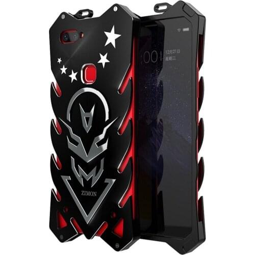 Zimon Armor II Aluminum Metal Shockproof Powerful Outdoor Phone Case For VIVO X20 Luxury Heavy Duty Phone Back Cover For X20