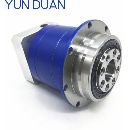 5 arcmin high precision round disk helical gear reducer Nema23 step 25:1 speed ratio planetary gearbox CNC gearbox