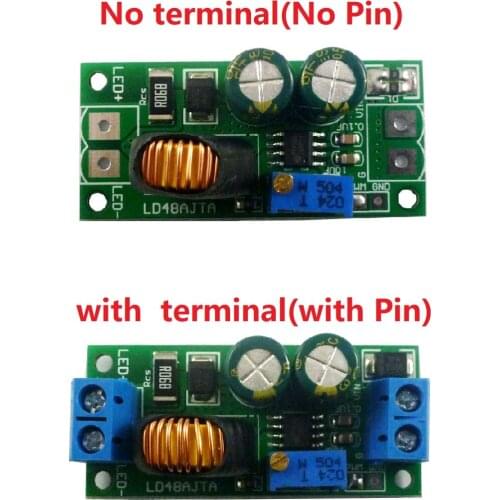 72W DC 6-50v 1-3A adjustable LED driver PWM controller buck converter