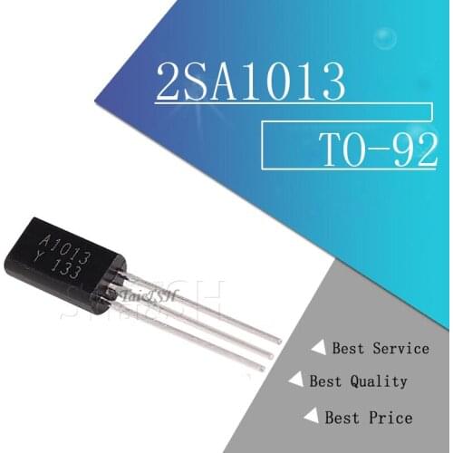 50PCS 2SA1013 TO92 A1013 TO-92 Bipolar Transistors - BJT Transistor PNP 160V 1A new and original