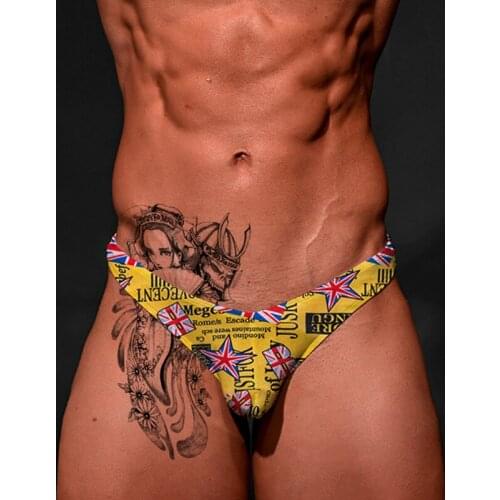 ADANNU Brand New Product Mens Underwear Sexy Mens Jockstraps Gay Ice Silk Breathable Comfortable Men Underwears Thong