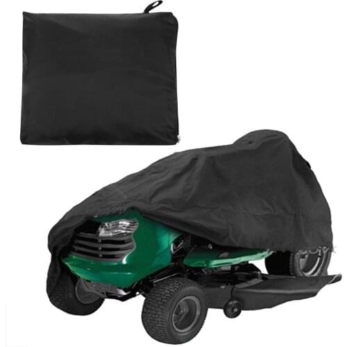 Lawn Mower Cover Waterproof Weather Uv Protector For Push Mowers Garden Supplies Dust Covers Storage Bag