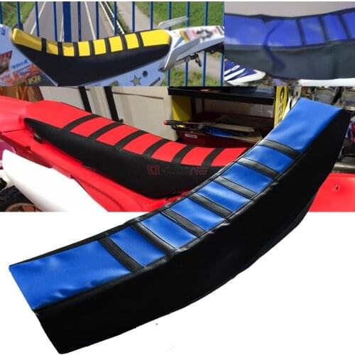Motorcycle Seat Cover Motorbike Rubber Striped Soft Moto Seat Covers For Honda CRF 250L 450R 250R 230L CRF 230 250 L CRF-250L