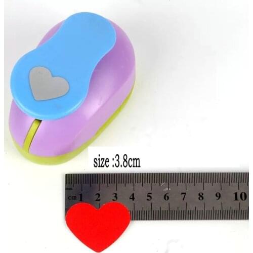 3/8"-3" love heart punch diy craft hole punch eva foam puncher Kids scrapbook paper cutter scrapbooking punches Embossing device