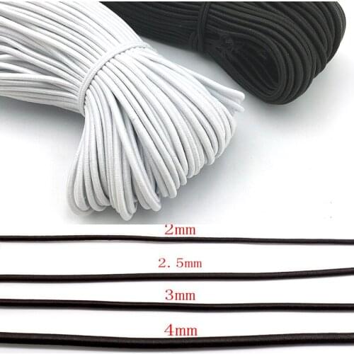 2/2.5/3/4/5/6mm Strong Elastic Rope Bungee Shock Cord Stretch String For DIY Jewelry Making Garment Sewing DIY Handmade craft
