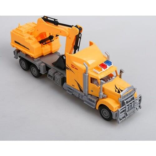 Electronic Car New Fashioned Toy Single Bucket Excavator Children Educational Toys Fun Adequate Quality Kids Popular With Boys