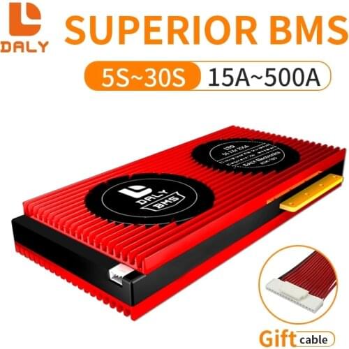 DALY BMS LTO 5S 10S 15S 20S 25S 30S 120A 150A 200A Balance BMS PCB PCBA Board Used For LTO Battery Pack