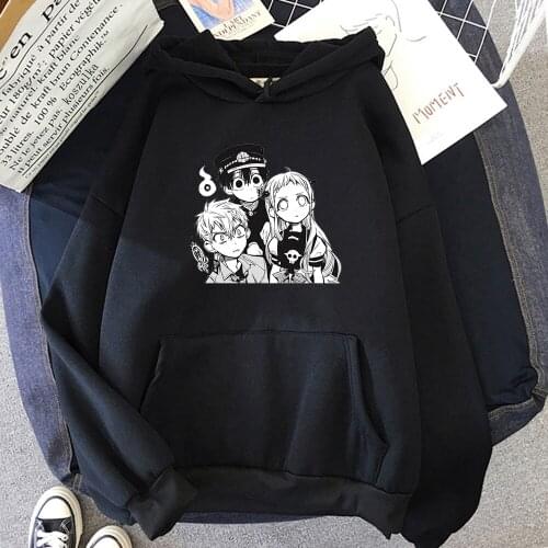 Jibaku Shounen Hanako Kun Hoodie Women Oversized Toilet Bound Hanako Kun Yashiro Hoodie Female Fleece Sweatshirt Pullover Hoody